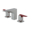 Rubinet Widespread Lav. Set. (less drain) Satin Nickel
