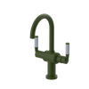 Rubinet Single Hole Dual Handle Lav. Set. (less drain) Green Envy