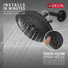 Delta H2Okinetic�� 3-Setting Raincan Shower Head
