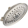 Universal Showering Delta: 3 Setting H2OKINETICS Traditional Raincan Shower Head - Polished Nickel
