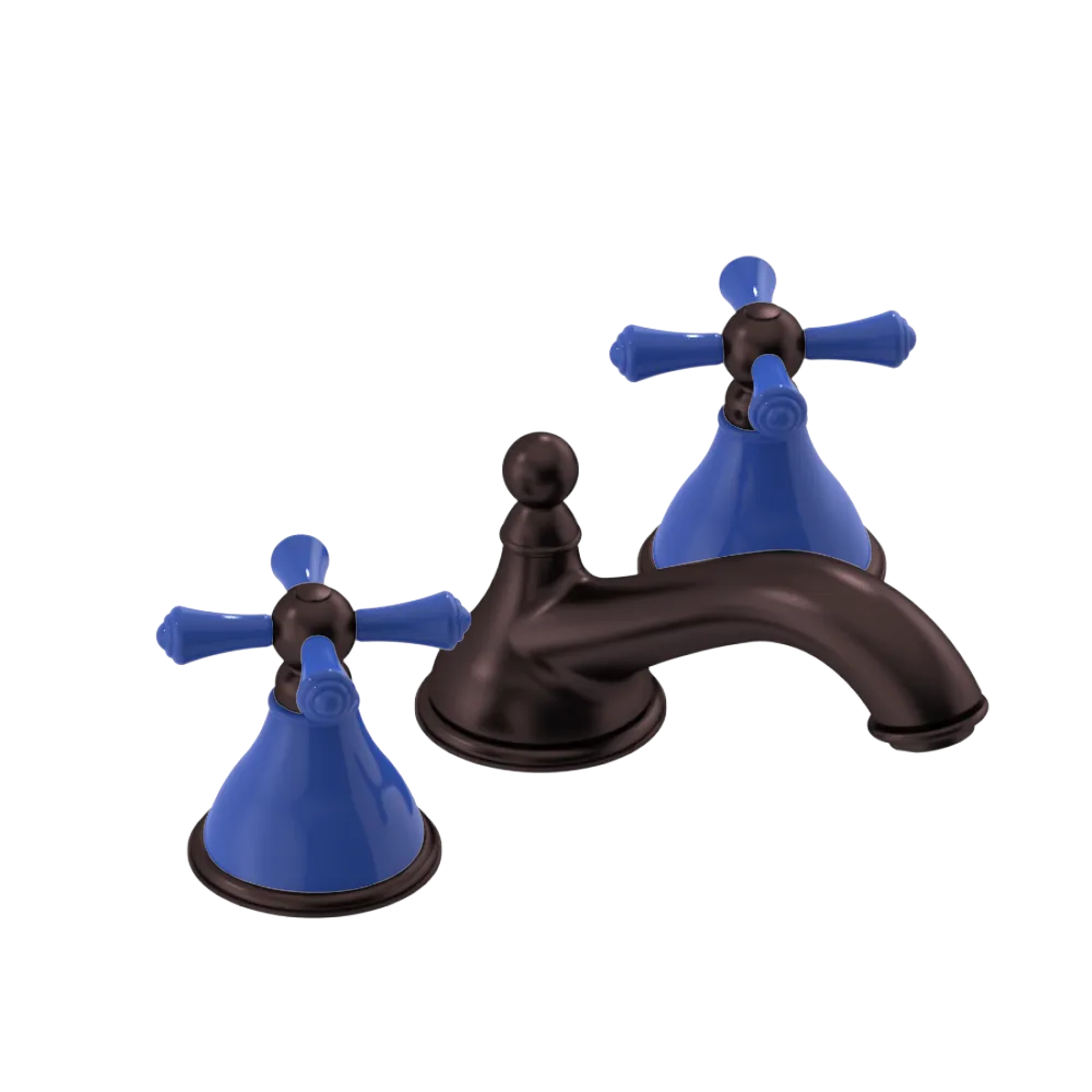 Rubinet Widespread Lav. Set. (less drain) Oil Rubbed Bronze