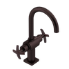 Rubinet Single Hole Dual Handle Lav. Set. (less drain) Oil Rubbed Bronze