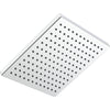 Universal Showering 10" Raincan Square Shower Head - Chrome