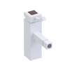Rubinet Single Control Bidet Fitting (less drain) White