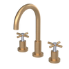 Rubinet Widespread Kitchen Set with LaSalle Spout Satin Gold