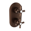Baril Complete thermostatic pressure balanced shower control valve with 2-way diverter