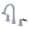 Rubinet Widespread Lav set (less drain) White