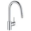 Concetto Single-Handle Pull Down Kitchen Faucet Dual Spray 5.7 L/Mi - Golzar Home