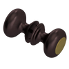 Rubinet Shower Door Knob (set) Oil Rubbed Bronze