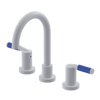 Rubinet Widespread Lav set (less drain) White