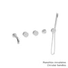 Baril Complete thermostatic shower kit without handle