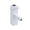 Rubinet Single Control Bidet Fitting (less drain) White