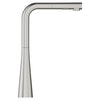 Grohe Zedra Single-Handle Pull-Out Kitchen Faucet Dual Spray 1.75 Gpm - Golzar Home