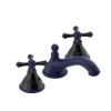 Rubinet Widespread Lav. Set. (less drain) Midnight Blue