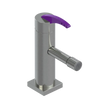 Rubinet Single Control Bidet Fitting (less drain) Satin Nickel