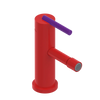 Rubinet Single Control Bidet Fitting (less drain) Red