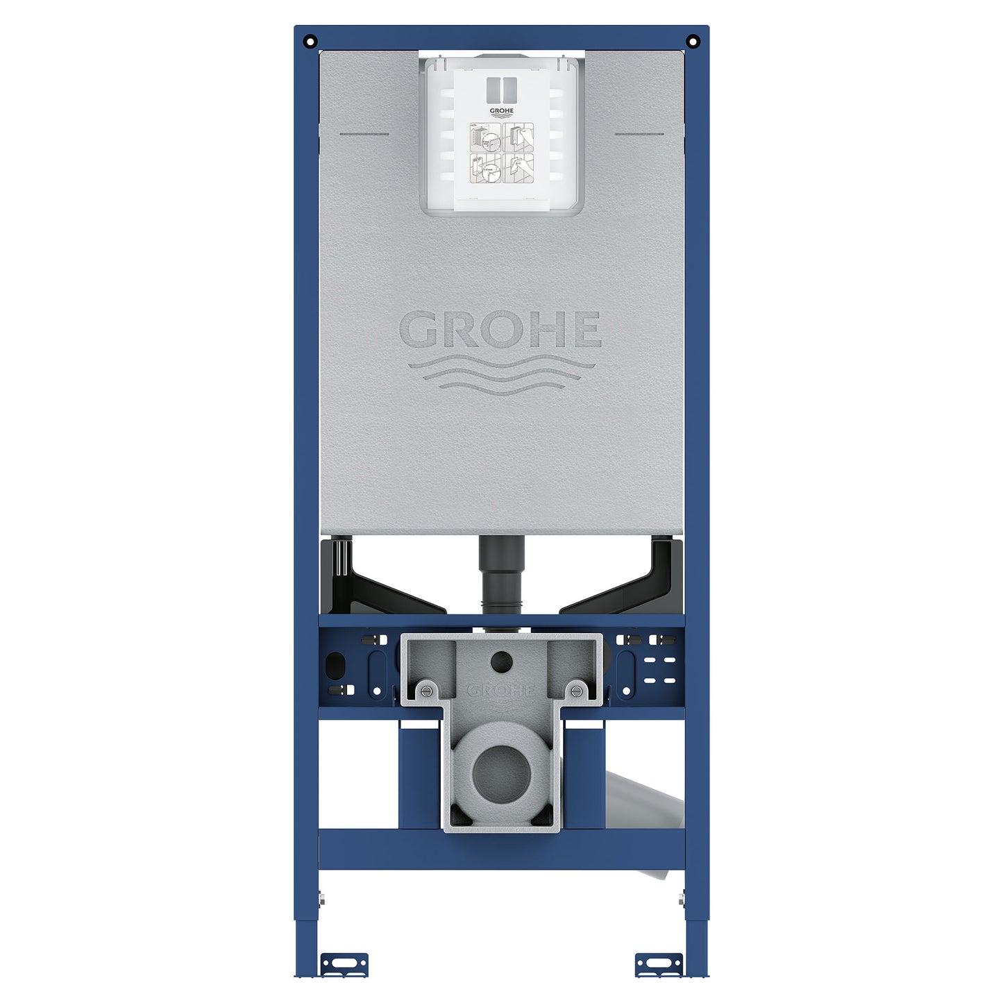 Grohe Rapid Slx – 2" X 6" In-Wall Carrier For Toilets