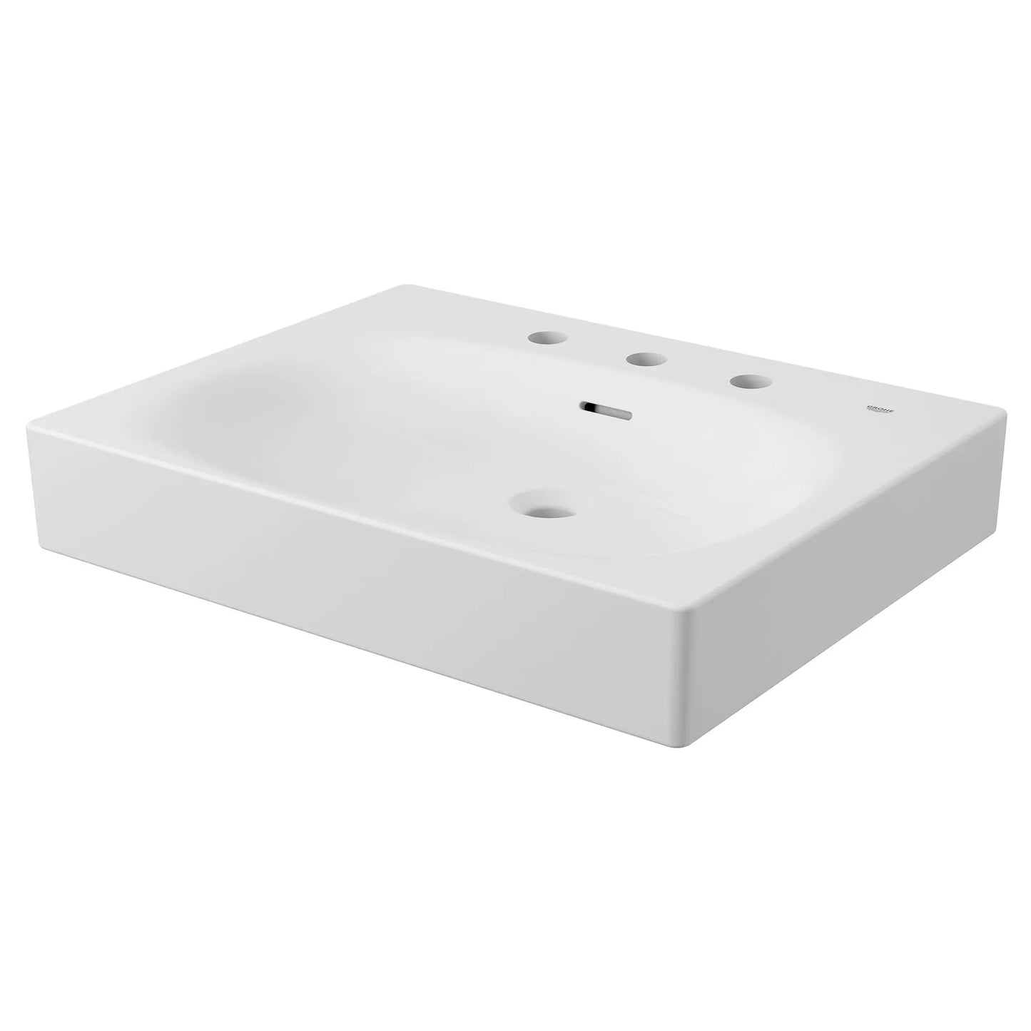 Grohe EUROCUBE® Wall Mount 24” Bathroom Sink, 3-Hole