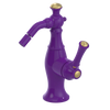 Rubinet Single Control Bidet Fitting (less drain) Purple Haze