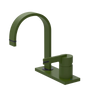 Rubinet 4" Centre Single Control Lav. Set (less drain) Green Envy