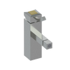 Rubinet Single Control Bidet Fitting (less drain) Satin Nickel