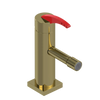 Rubinet Single Control Bidet Fitting (less drain) Natural Brass