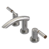 Rubinet Widespread Lav. Set. (less drain) Polished Nickel
