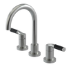 Rubinet Widespread Lav. Set. (less drain) Satin Nickel