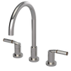 Rubinet Widespread Kitchen Set Polished Nickel