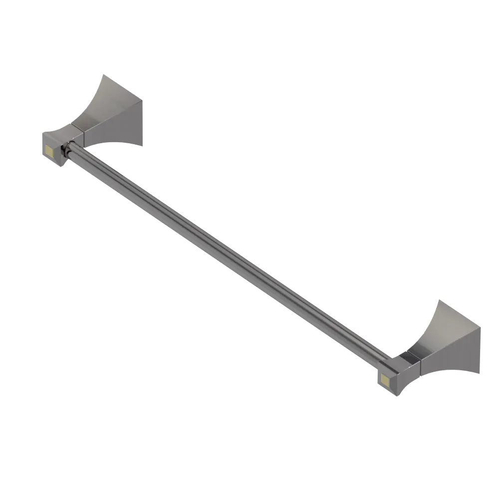Rubinet Towel Bar 24" Polished Nickel