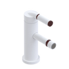 Rubinet Single Control Bidet Fitting (less drain) Matt White