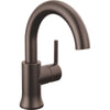 Delta Trinsic High-Arc Single-Handle Bathroom Faucet with Drain