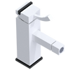 Rubinet Single Control Bidet Fitting (less drain) White