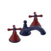 Rubinet Widespread Lav. Set. (less drain) Midnight Blue