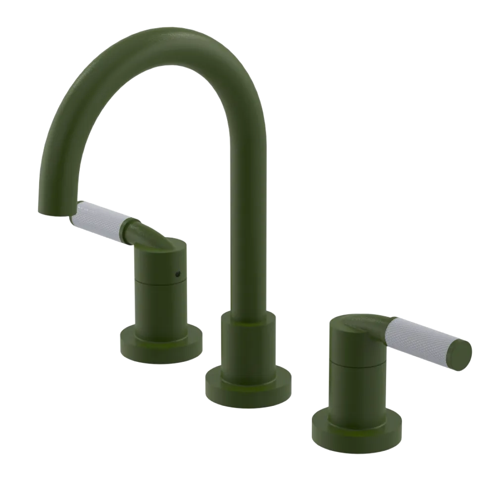 Rubinet Widespread Lav. Set. (less drain) Green Envy