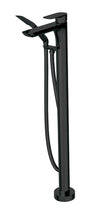 Aquabrass Floormount tub filler with handshower