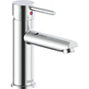 Modern Cylindrical Single Handle Lavatory Faucet - Chrome