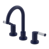Rubinet Widespread Lav set (less drain) Midnight Blue