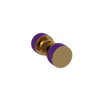 Rubinet Shower Door Knob (set) Gold