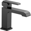 Ara Single Hole - Single HANDLE-4"PLATE/METAL Pop-up - Matte Black