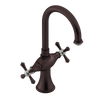 Rubinet Single Hole Dual Handle Lav. Set. (less drain) Oil Rubbed Bronze