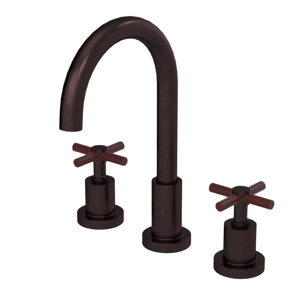 Rubinet Widespread Kitchen Set with LaSalle Spout Oil Rubbed Bronze