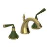 Rubinet Widespread Lav. Set. (less drain) Natural Brass