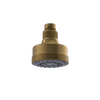 Rubinet 3 FUNCTION SHOWER HEAD Antique Brass Matt