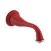 Rubinet Tub Filler Spout Wall Mount Red