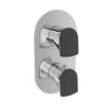 Baril Complete thermostatic pressure balanced shower valve with 3-way diverter