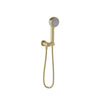 Baril 2-spray anti-limestone hand shower on wall-mounted supply elbow