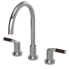 Rubinet Widespread Kitchen Set Polished Nickel