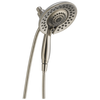 Delta In2ition 5-Setting Two-in-one Shower In Lumicoat Shower Head