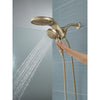 Delta HydroRain H2Okinetic 5-Setting Two-In-One Shower Head